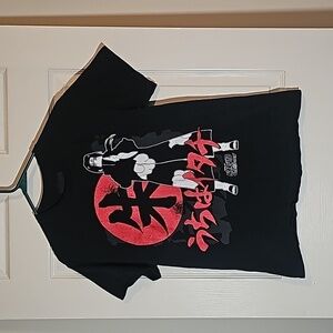 Naruto Shippuden Bleached T Shirt Itachi Uchiha Anime Character Graphic Tee M